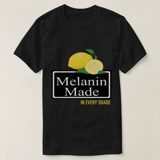 Melanin in jedem Shade Summer Beach Party Gif T-Shirt (Design vorne)