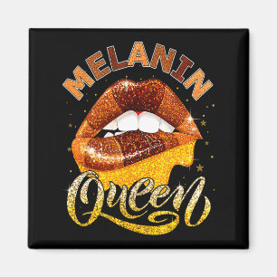 Melanin-Königin Afrikanerin Monat der schwarzen Ge Magnet