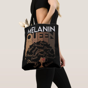 Melanin-Königin Afrikanisch Amerikanisch Schwarz