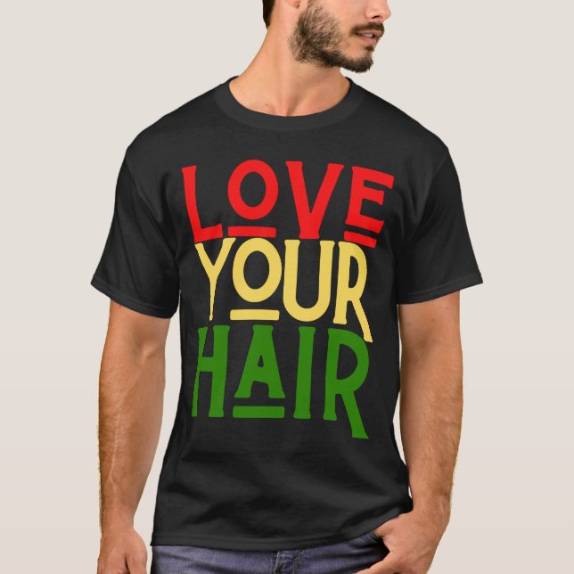 Melanin Liebe  T-Shirt (Vorderseite)