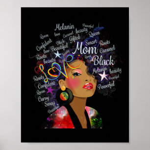 Melanin Mama Juneteenth Poster
