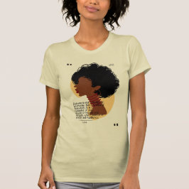 Melanin Meditation Motivation T-Shirt