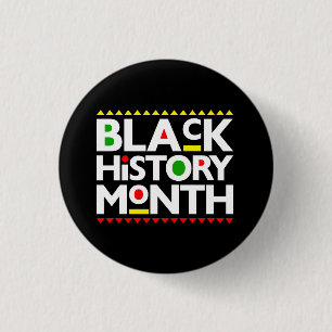 Melanin Men Girls & Boys Button
