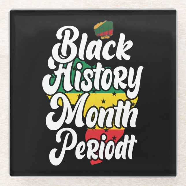 Melanin Men Girls & Boys Glasuntersetzer (Vorderseite)