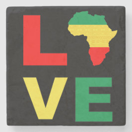 Melanin Men Girls & Boys Steinuntersetzer