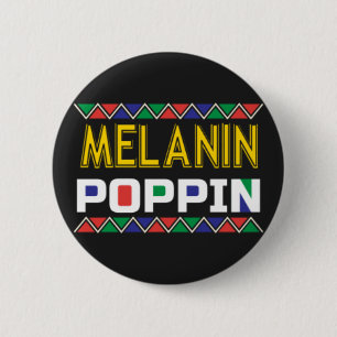 Melanin Poppin Button