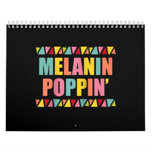 Melanin Poppin Hip Hop Dance Black Pride Kalender