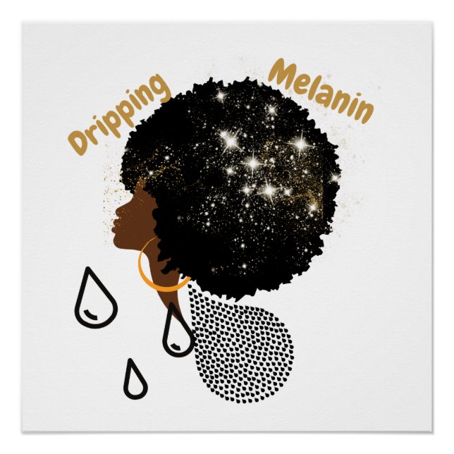 Melanin Poster (Vorderseite)