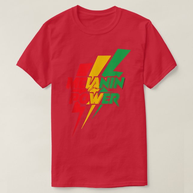 Melanin Power im Juni 1865  T-Shirt (Design vorne)