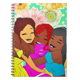 Melanin-Prinzessin Notebook Notizblock