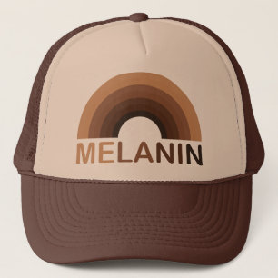 Melanin Regenbogenschwaden Truckerkappe