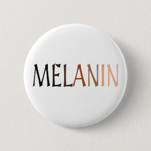 MELANIN Schwarz-Schatten Button