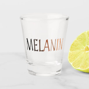 MELANIN Schwarz-Schatten Schnapsglas