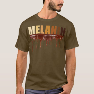 Melanin Shades Chocolate Black Pride Geschenk T-Shirt