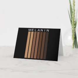 Melanin Shades Faltkarte Karte