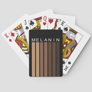 Melanin Shades Graphic and Text Spielkarten