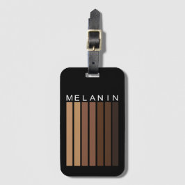 Melanin Shades Grocertasche Gepäckanhänger