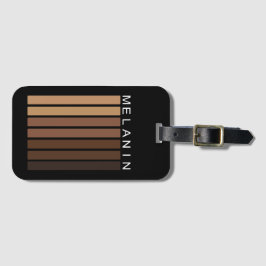 Melanin Shades Grocertasche Gepäckanhänger