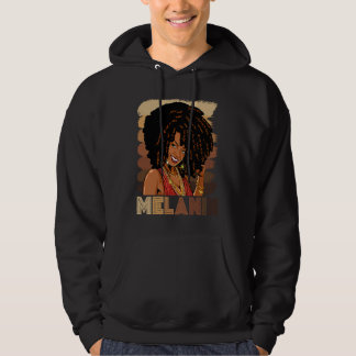 Melanin Stolz Schwarze Geschichte Königin BHM BLM  Hoodie