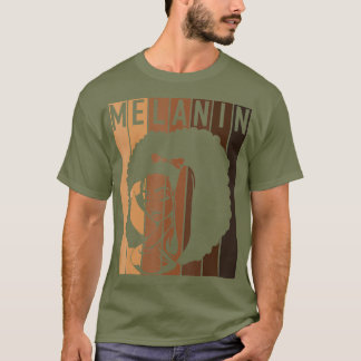 Melanin T-Shirt Afro Weihnachtsgeschenk für die Ma