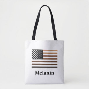 Melanin USA Flag Afrikanisch-Amerikanische Schwarz