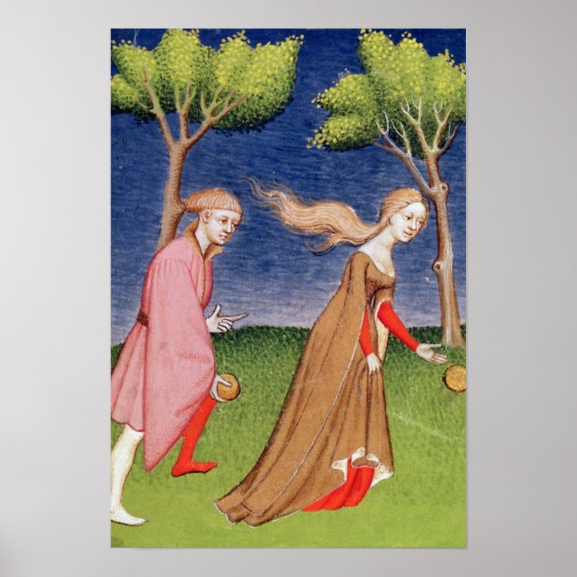 Melanion-Rennen gegen Atalanta Poster (Vorne)