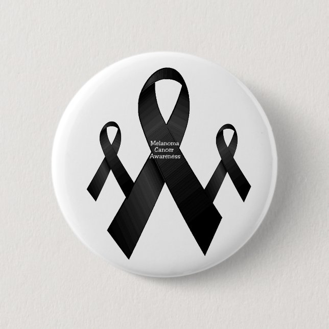 Melanom-Bewusstseins-Knopf Button (Vorderseite)