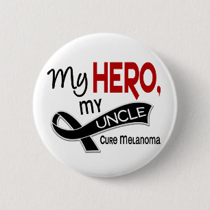 Melanom MEIN HELD MEIN ONKEL 42 Button