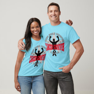 Melanom-starker Weltmeister-Überlebender T-Shirt