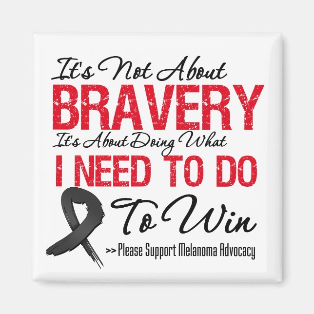 Melanoma Battle Magnet (Vorne)