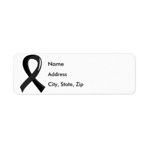 Melanoma Black Ribbon 3
