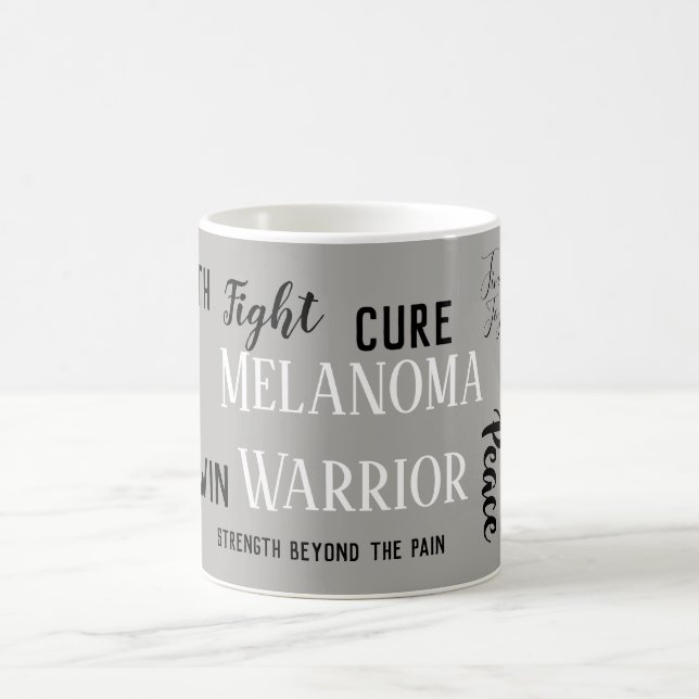 Melanoma Warrior Kaffeetasse (Mittel)