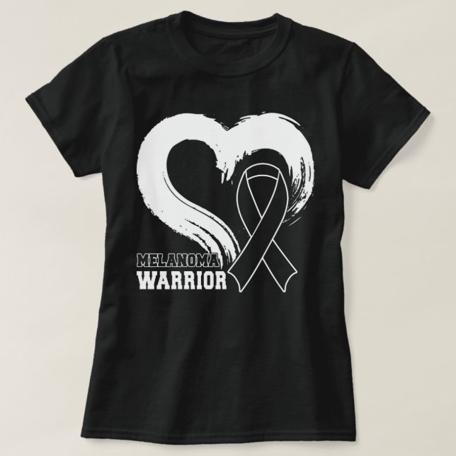 Melanoma Warrior Melanoma T-Shirt (Design vorne)