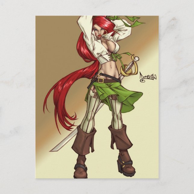 Melanthe Postcard Postkarte (Vorderseite)