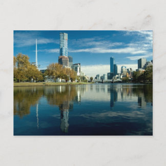 Melboure Skyline Postkarte