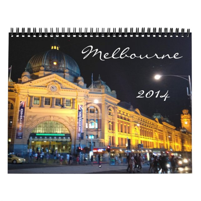 Melbourne 2014 kalender (Titelbild)