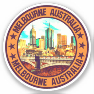 Melbourne Aufkleber