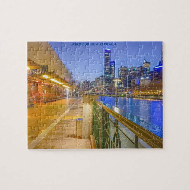 Melbourne Australia Puzzle (Horizontal)