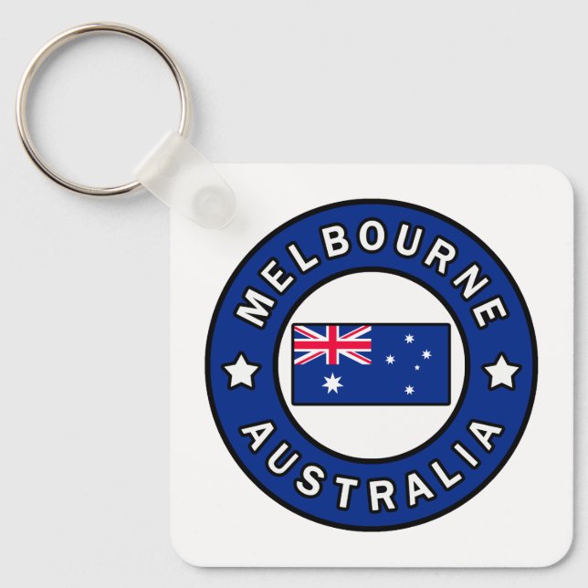 Melbourne Australia Schlüsselanhänger (Vorderseite)