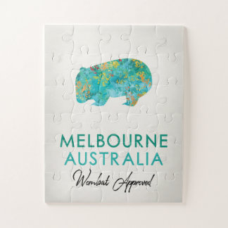 Melbourne Australia Wombat Puzzle