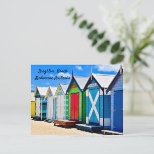 Melbourne, Australien, Brighton Beach, Postkarte