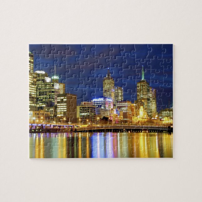 Melbourne, Australien. Der Blick auf die 2 Puzzle (Horizontal)