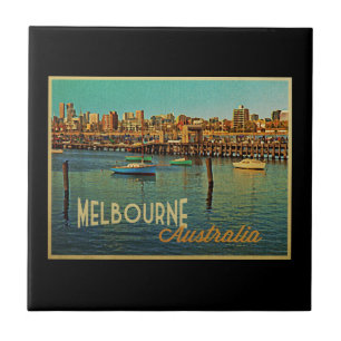 Melbourne Australien Fliese