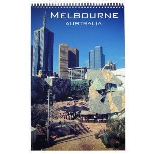 Melbourne Australien Kalender