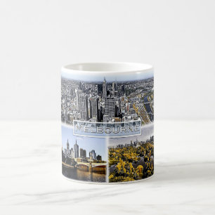 Melbourne - Australien - Mosaik - Kaffeetasse