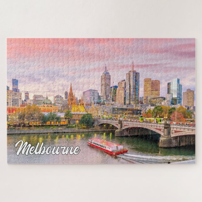 Melbourne, Australien Puzzle (Horizontal)