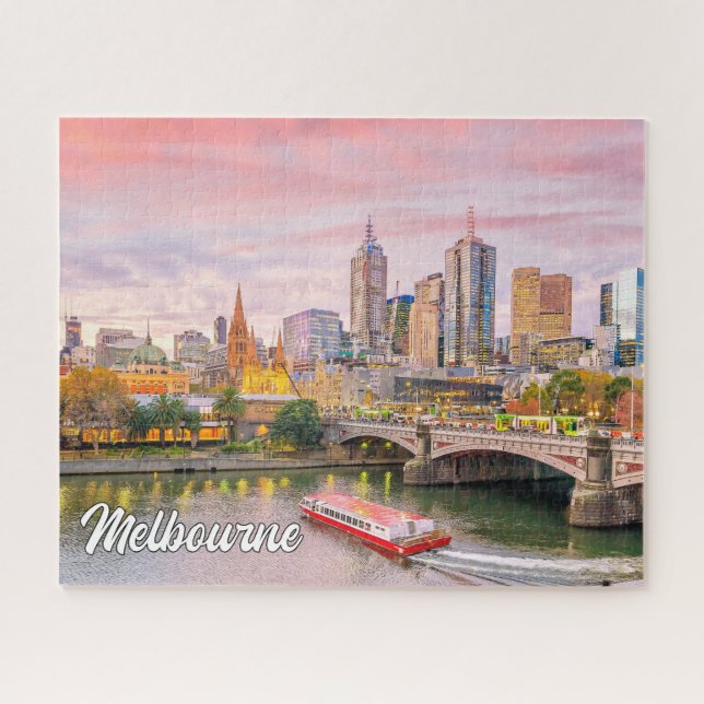 Melbourne, Australien Puzzle (Horizontal)