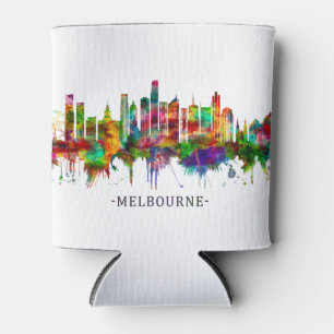 Melbourne Australien Skyline Dosenkühler