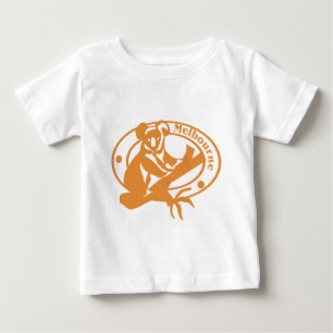 Melbourne-Briefmarke Baby T-shirt