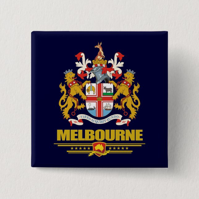 Melbourne Button (Vorderseite)